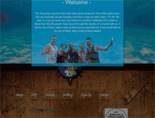 Tablet Screenshot of amazingcozumelrace.com